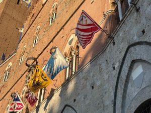 Palio di agosto. Estrazione: Aquila, Onda, Giraffa