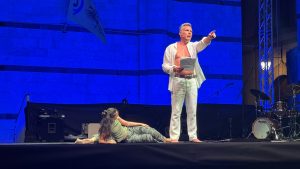 "Trilogia del Tempo Sospeso" conquista Siena: applausi per la Compagnia Francesca Selva e Vincenzo Bocciarelli
