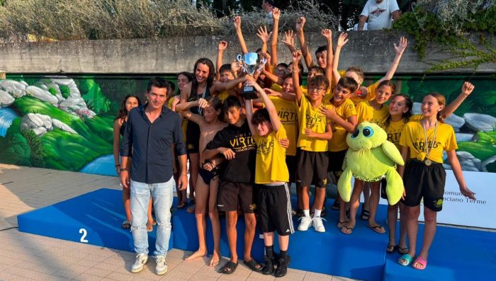 Nuoto, Virtus Buonconvento conferma il titolo regionale nella categoria Esordienti A
