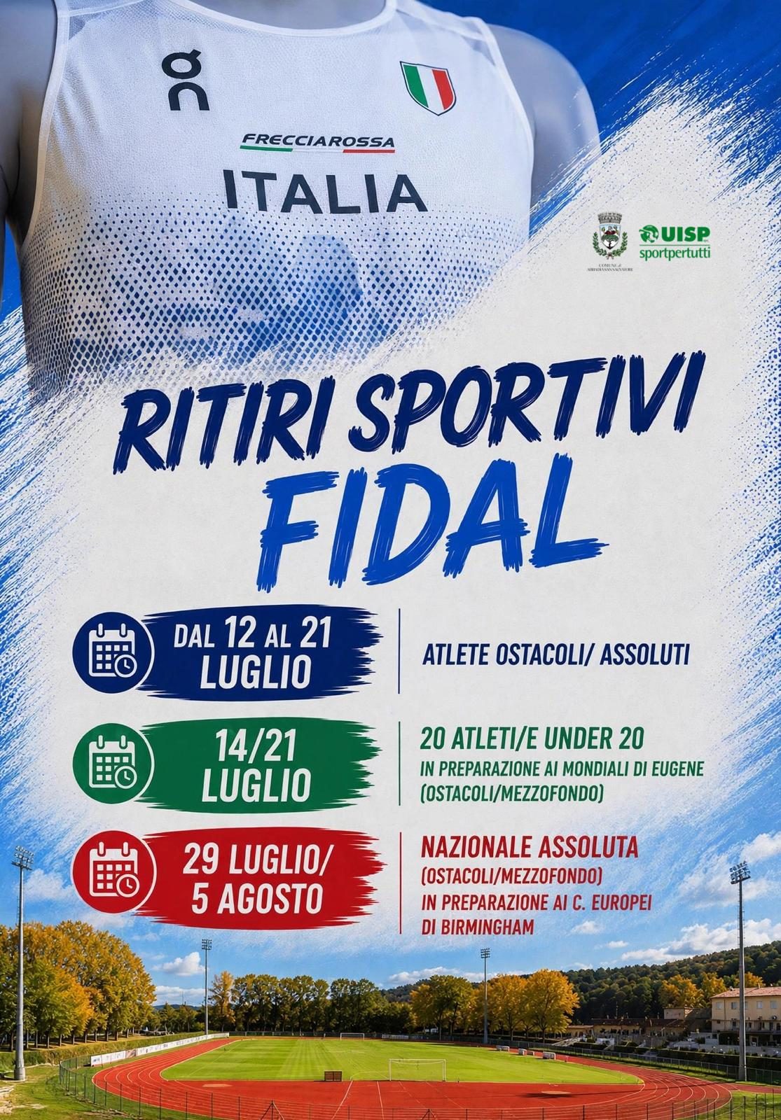 L’atletica leggera d’élite sceglie Abbadia San Salvatore: gli impianti sportivi…