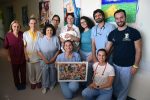La storia di Caya commuove Siena: nata prematura, torna in Germania con la sua mamma