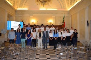 Delegazione di studenti del Siena College of Future Biotechnology di Nantong in visita all'Universit&agrave;
