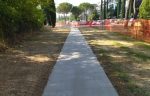 Poggibonsi: nuovi percorsi pedonali e panchine, i giardini di via Pieraccini si rifanno il look