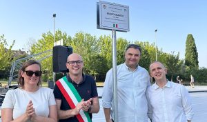 San Gimignano, inaugurata la nuova area polivalente a Santa Lucia intitolata a Bianca Bianchi