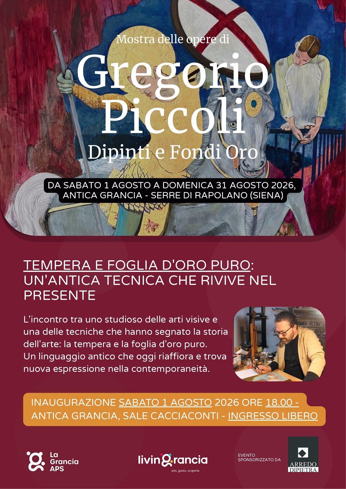 Comune di Rapolano Terme – Al Museo della Grancia a Serre di Rapolano arriva l’…