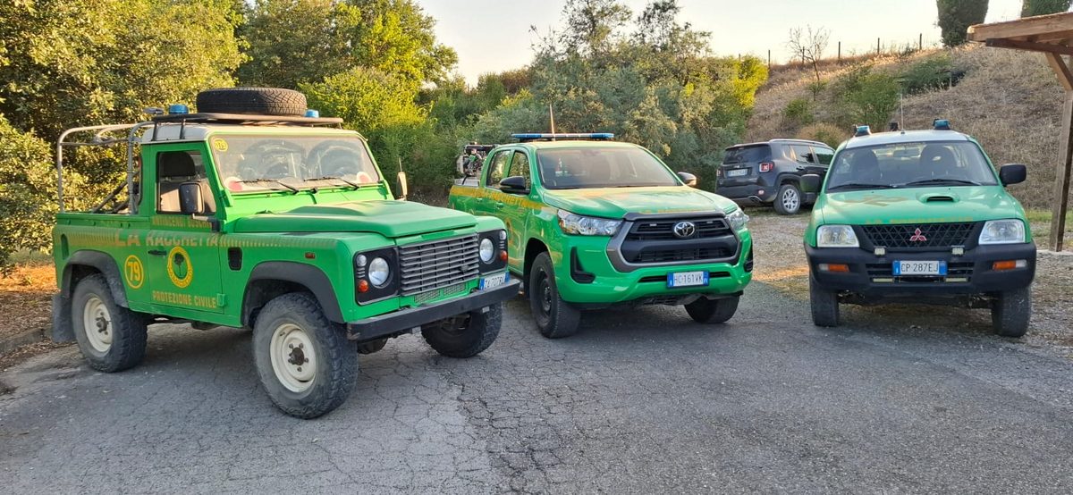 Nuove dotazioni per La Racchetta di Castelnuovo Berardenga: un pickup antincend…