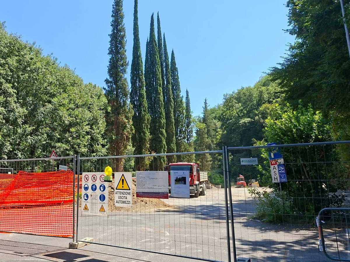 Lavori in corso per riqualificare l’area camper del Vallone