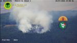 Incendio a Sovicille, brucia il bosco a Bagnaia: in azione due elicotteri e oltre 10 squadre