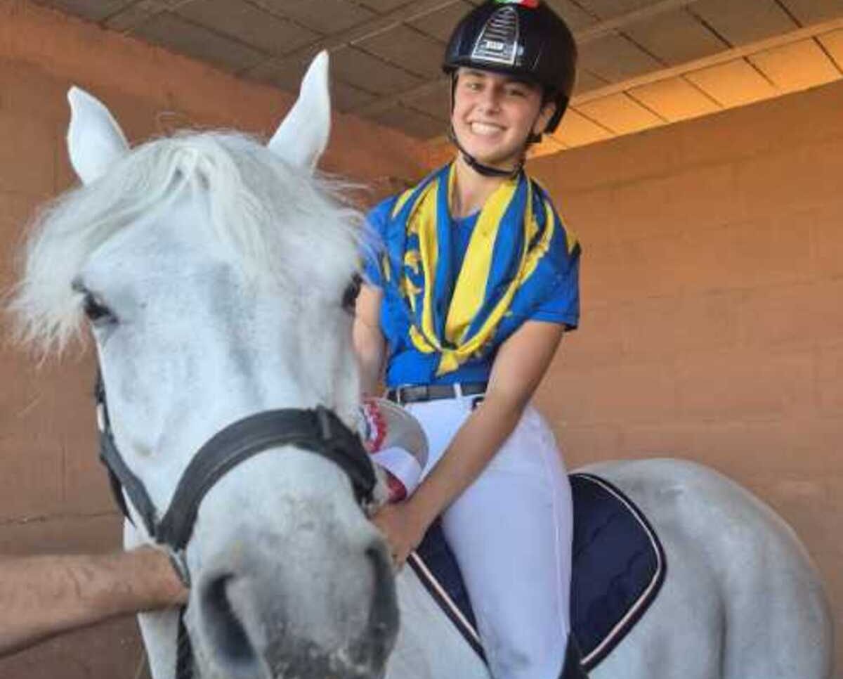 Siena: medaglia di bronzo ai Mondiali di salto ostacoli per la tartuchina Bianca Mori