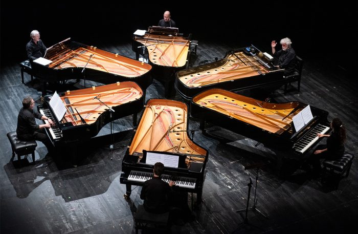 Il Chigiana Keyboard Ensemble protagonista con sei pianoforti e tre prime assolute al Chigiana International Festival