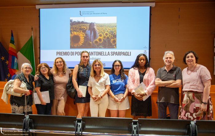 I vincitori del Premio di poesia Antonella Sparpagli dell'Universit&agrave; per Stranieri di Siena