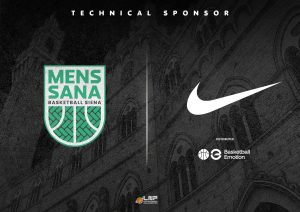 Basket, la Mens Sana vestir&agrave; Nike nella stagione 2026/27