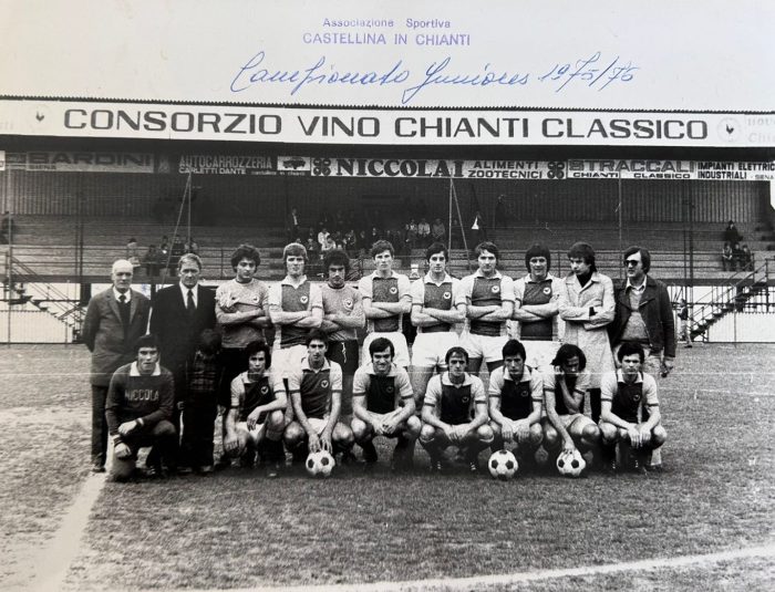Castellina in Chianti, 50 anni dopo rivive l&rsquo;impresa dei Campioni d&rsquo;Italia del 1976