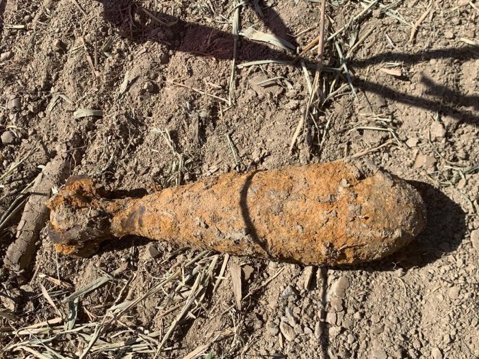 Pienza, trovato ordigno della Seconda guerra mondiale durante la pulizia di un fosso