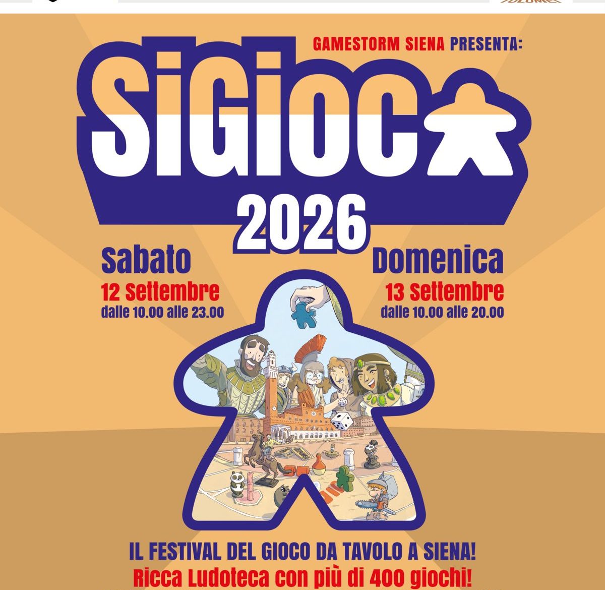 A Siena torna "SiGioca": oltre 400 giochi da tavolo e ingresso gratuito