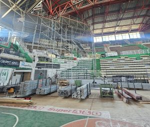 Palazzetto di viale Sclavo, lavori verso la conclusione: investimento da 1,6 milioni