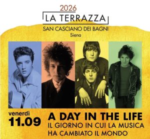 La Terrazza a San Casciano dei Bagni, arriva il viaggio musicale nella storia del rock