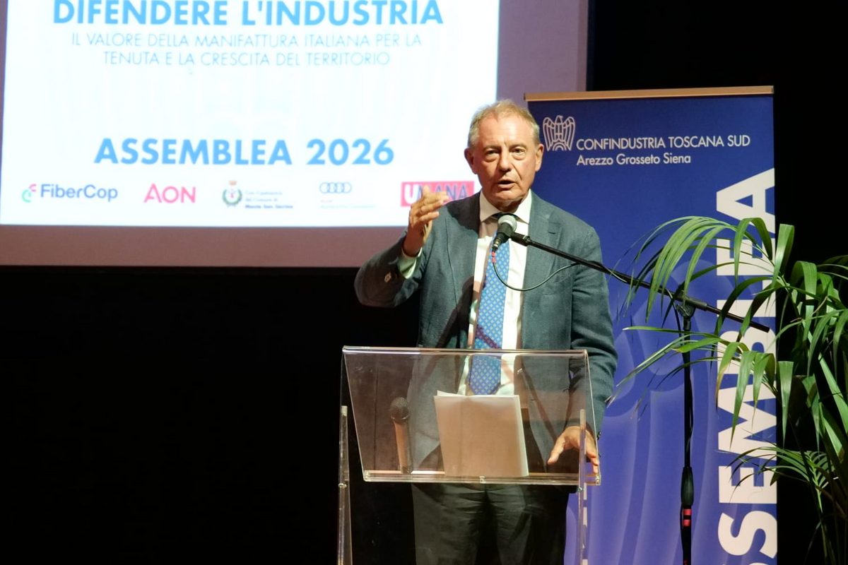 Confindustria Toscana Sud, Giordini: "La manifattura &egrave; un valore strategico. Serve la valutazione d&rsquo;impatto industriale"