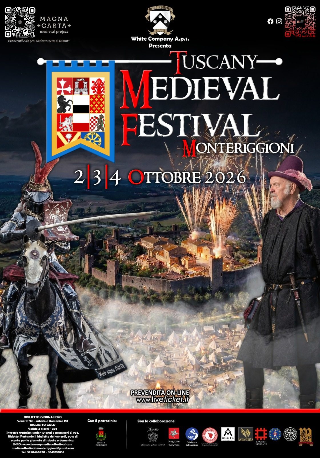 Comunicato Stampa Tuscany Medieval Festival