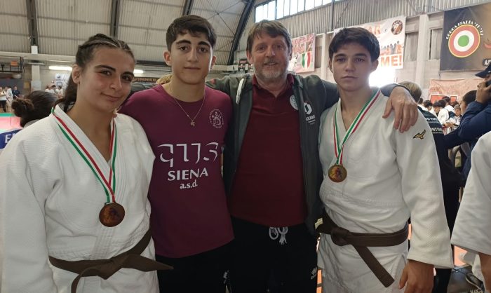 CUS Siena Judo protagonista al torneo internazionale di Asti: oro per Leonardo Benza e bronzo per Adelaide Sassetti