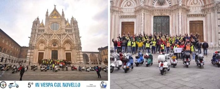 Siena in Vespa, il 10&deg; raduno alla scoperta di Casole d&rsquo;Elsa