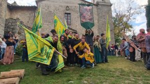 Vivo d'Orcia, il rione Caselle vince il 24&deg; Palio del Boscaiolo