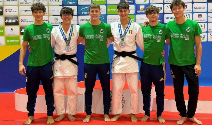 Mens Sana Judo protagonista ai Mondiali di Sarajevo: argento iridato per Domenichini e Gabbriellini