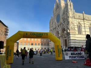 Coldiretti Siena e Walking Francigena Ultramarathon, sport e cibo sano si incontrano