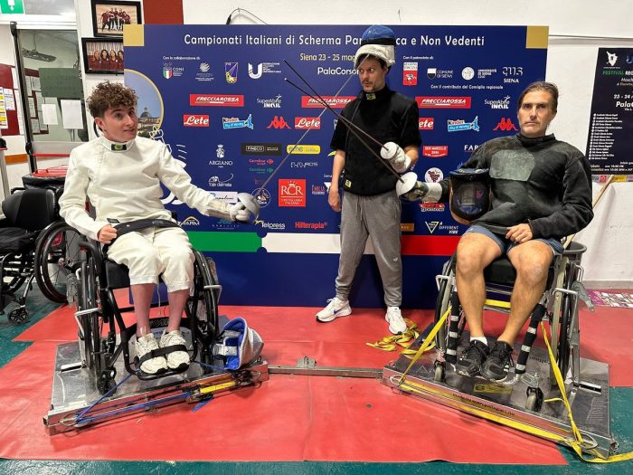 CUS Siena, da Chianti Mutua un contributo per la scherma paralimpica