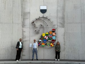 "Siena ti accoglie", inaugurata l&rsquo;opera alla rotatoria in Strada Statale 73 di Levante Senese