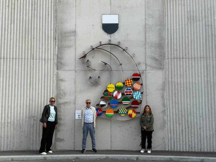 "Siena ti accoglie", inaugurata l&rsquo;opera alla rotatoria in Strada Statale 73 di Levante Senese
