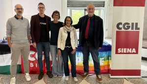 CGIL Siena, nuovi ingressi nella Segreteria confederale: entrano Biagianti e Cassanelli