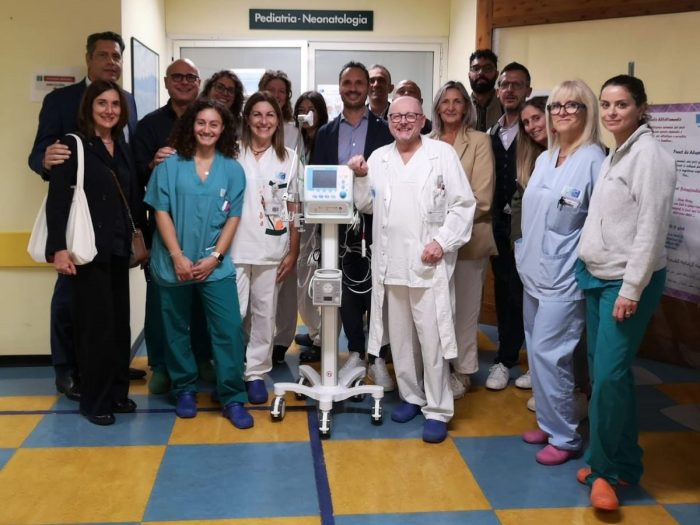 &ldquo;Facciamo sentire il nostro amore&rdquo;, nuovo ventilatore polmonare neonatale per il Punto Nascita di Poggibonsi