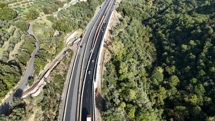Viabilit&agrave; A1, lavori di ampliamento tra Firenze sud e Incisa Reggello: aprono al traffico 4 Km del nuovo tracciato