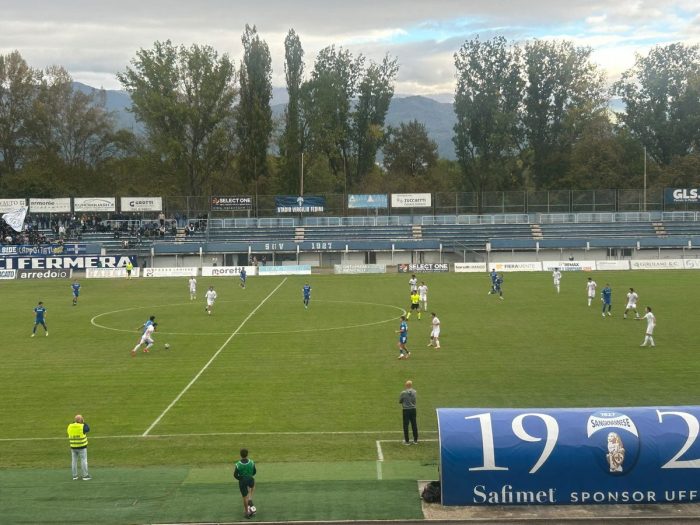 Asta Taverne, niente da fare contro la Sangiovannese: termina 3-0