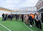 Siena, a Santo Spirito lo sport diventa riscatto: inaugurato il nuovo campo sportivo in carcere