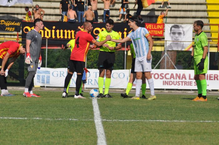 Calcio, Eccellenza: Poggibonsi-Mazzola 1-1, rigore sbagliato e palo nel recupero, pari amaro per gli ospiti