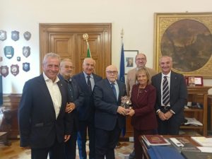 Visita al Prefetto da parte dell'Associazione Nazionale Insigniti Onorificenze Cavalleresche